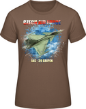 Airforce I. Gripen  - dámské tričko #BC EXACT 190 - Forces.Design
