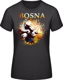 Bosna - znak - dámské tričko #BC EXACT 190 - Forces.Design