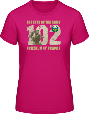 102. pzpr znak  front - dámské tričko