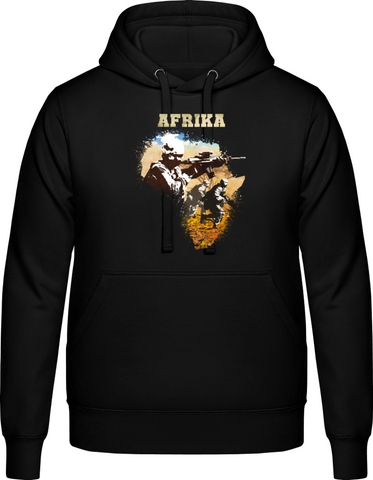 Afrika - pánská mikina s kapucí AWDis - Forces.Design