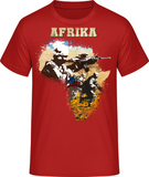 Afrika - znak - pánské tričko #BC EXACT 190 - Forces.Design