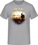 Irák - znak - pánské tričko #BC EXACT 190 - Forces.Design