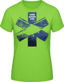Letecká záchranná služba - sokol - dámské tričko #BC EXACT 190 - Forces.Design