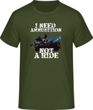 Potřebuju munici, ne odvoz V. - pánské tričko #BC EXACT 190