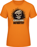 Czech infantry - dámské tričko #BC EXACT 190 - Forces.Design