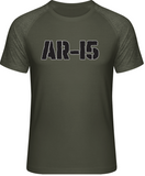 Puška AR15 I. - pánské tričko delšího střihu
