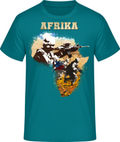 Afrika - znak - pánské tričko #BC EXACT 190 - Forces.Design