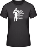 Lidé se zbraněmi  - dámské tričko #BC EXACT 190 - Forces.Design