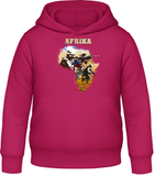 Afrika - znak - pánská mikina s kapucí AWDis - Forces.Design
