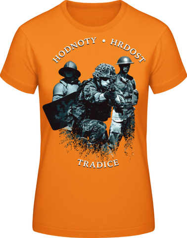 Armáda - historie CZ - dámské tričko #BC EXACT 190 - Forces.Design