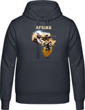 Afrika - pánská mikina s kapucí AWDis - Forces.Design