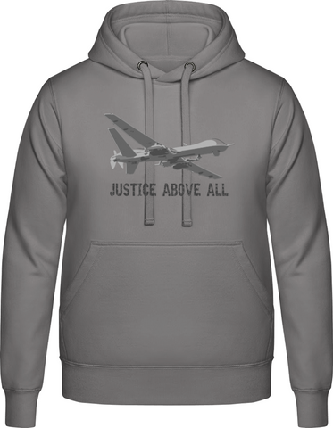 Justice  - Pánská mikina s kapucí AWDis - Forces.Design