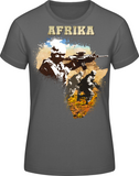 Afrika - dámské tričko #BC EXACT 190 - Forces.Design