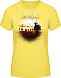 Irák - dámské tričko #BC EXACT 190 - Forces.Design