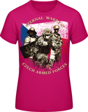 Armáda - historie - EN - vlajka - dámské tričko #BC EXACT 190 - Forces.Design