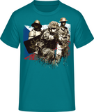 Armáda - historie - vlajka - pánské tričko #BC EXACT 190 - Forces.Design