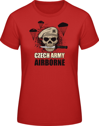 Czech airborne - dámské tričko #BC EXACT 190 - Forces.Design