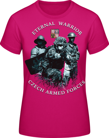 Armáda - historie EN - znak - dámské tričko #BC EXACT 190 - Forces.Design
