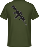 Puška AR15 III. - oboustranne #E190 T-Shirt