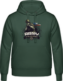 Armáda - support our troops - pánská mikina s kapucí AWDis - Forces.Design