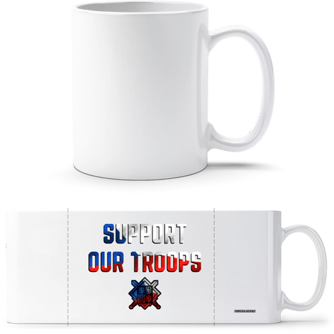 Support our troops - hrnek classic - Forces.Design