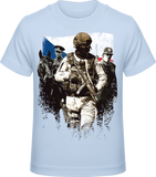 Bezpečnostní složky - vlajka - dětské tričko Promodoro - Forces.Design