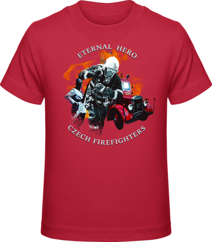 Hasiči - EN - znak - dětské tričko Promodoro - Forces.Design