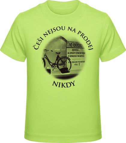 Češi nejsou na prodej - dětské tričko Promodoro - Forces.Design